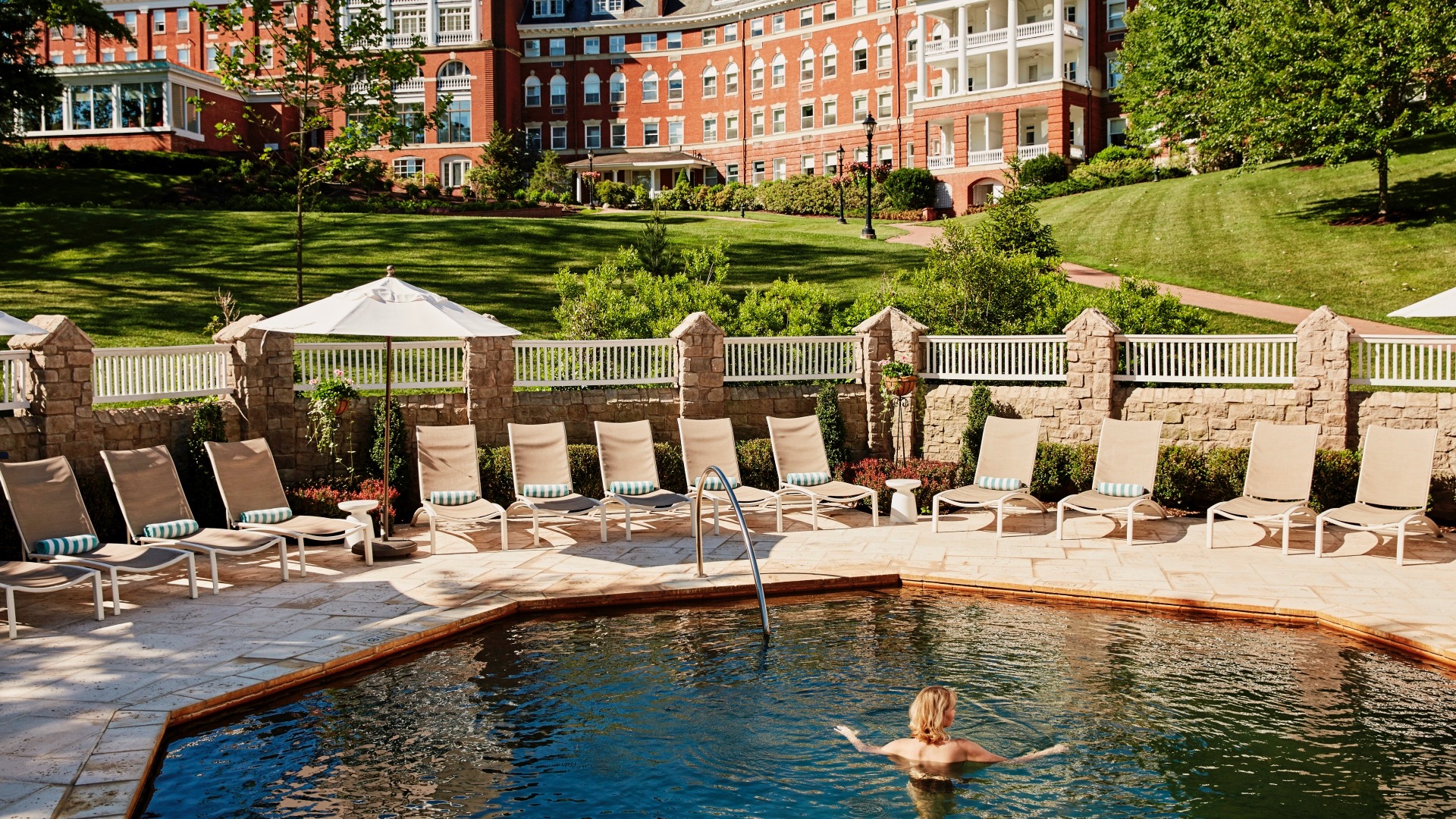 Octagon Pool, The Spa at Omni Homestead Resort, Spas of America